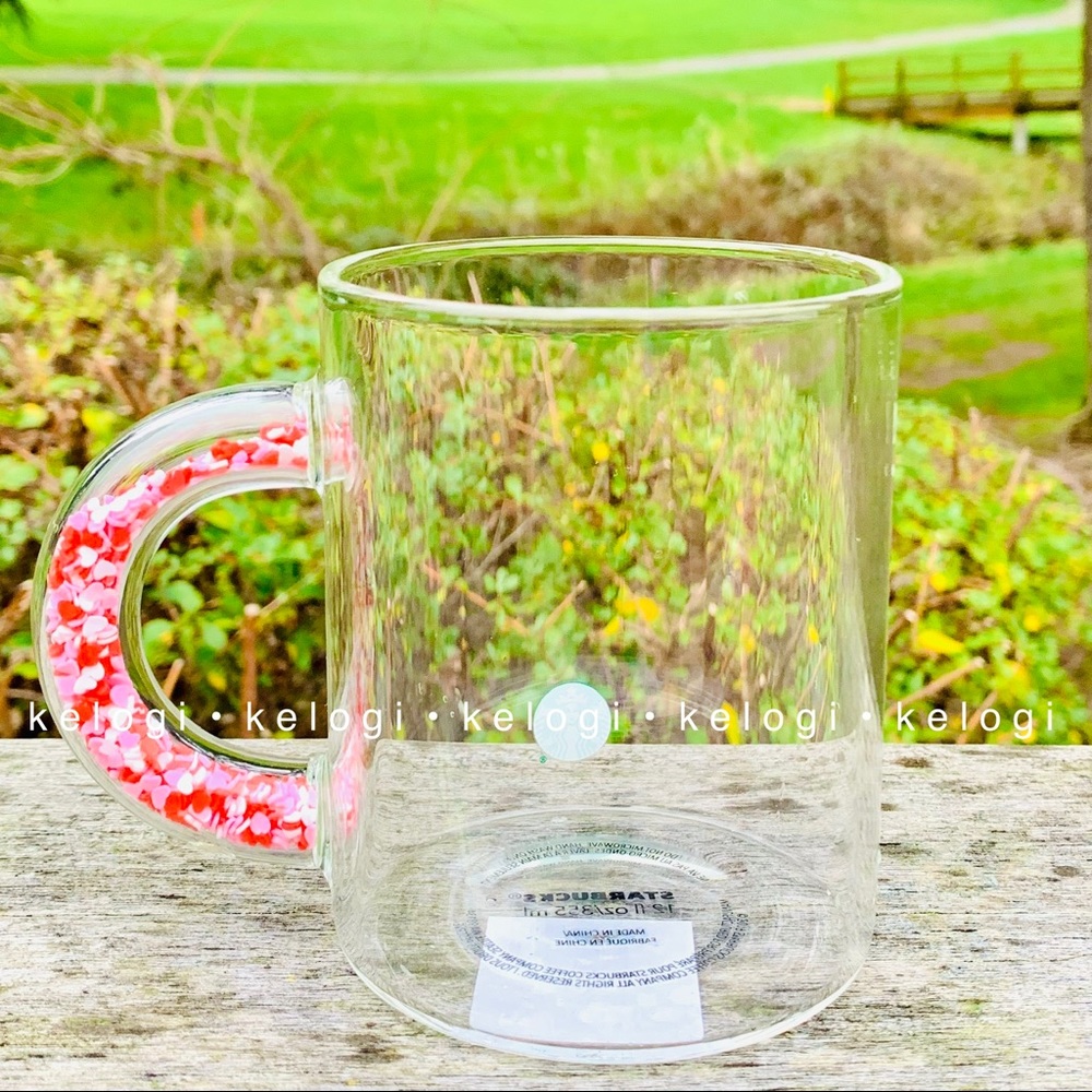 💕LAST ONE💕Starbucks Heart Confetti Handle Mug - Picture 2 of 4